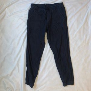 Navy blue Athleta joggers